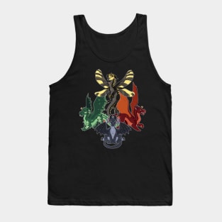 Wings of Fire - The Next Generation - Bumblebee, Peacemaker, Cliff, Auklet Tank Top